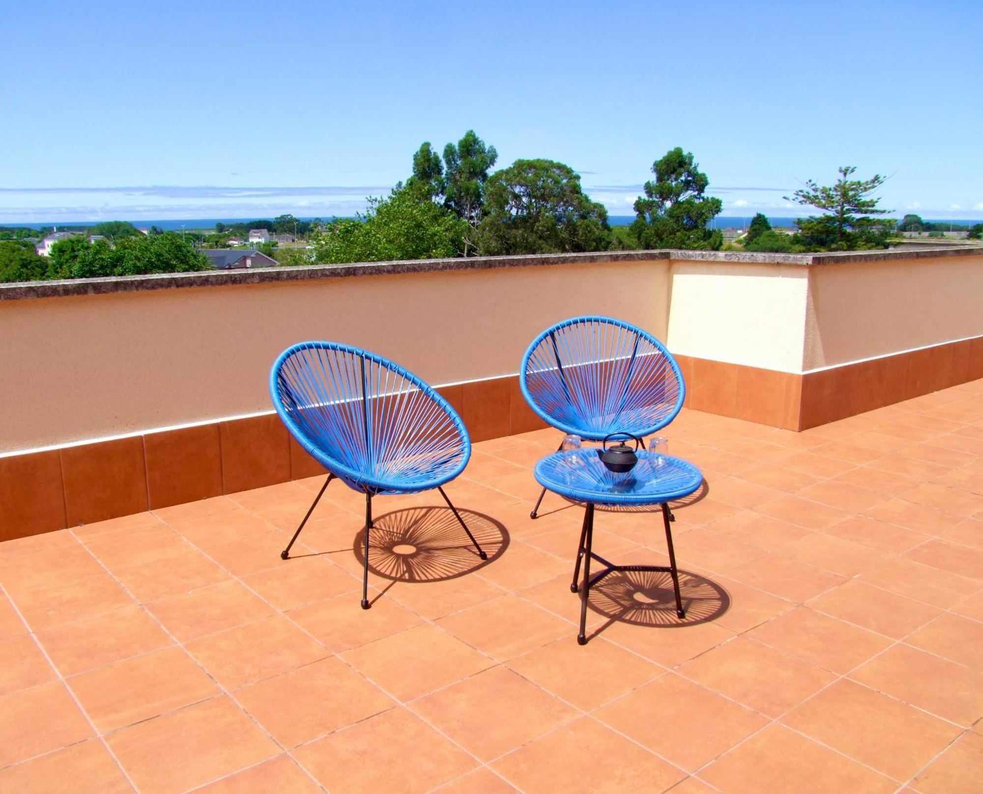 Apartamento Atico Vacaciones Ribadeo Exterior foto
